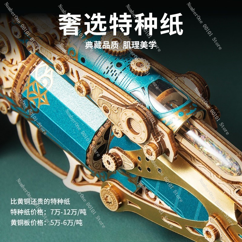 Creative Revolver Assembly Mod - огляд і ціна Model Kit Revolver