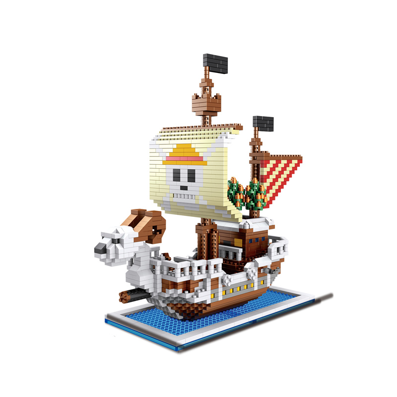 One Piece Pirate Ship Building - огляд і ціна Model Kit Thousand Sunny