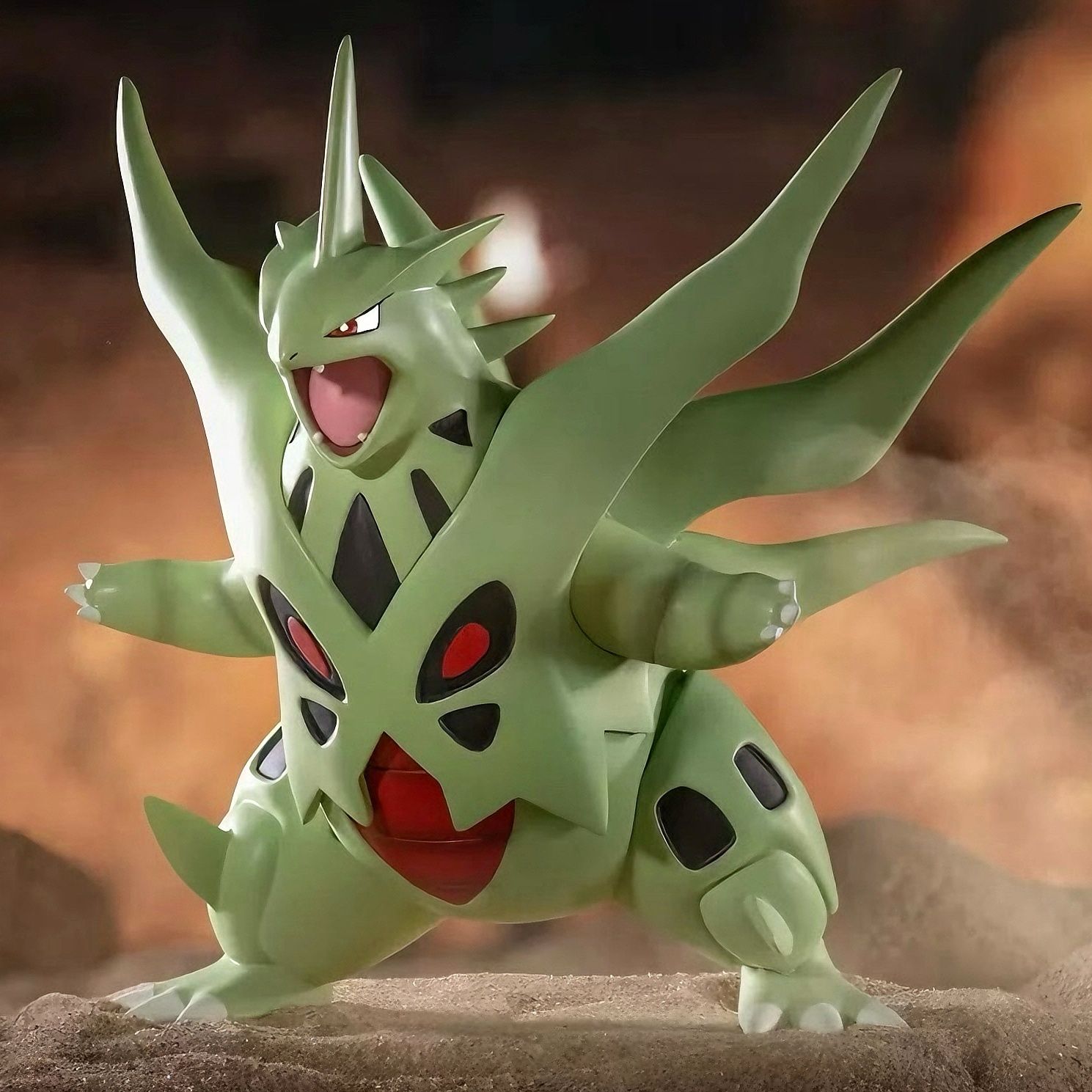 14cm Pokemon Tyranitar Anime F - огляд і ціна Model Kit Kyogre
