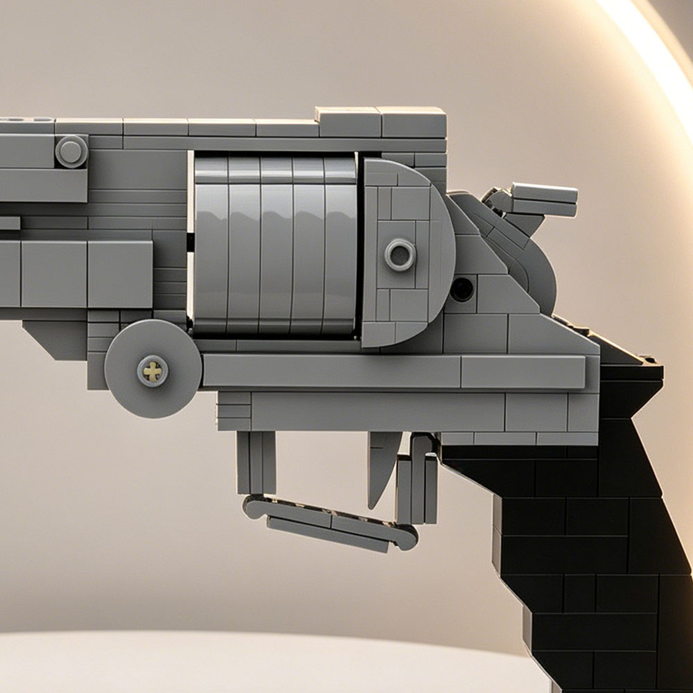MOC Building Blocks Small Part - огляд і ціна Model Kit Revolver