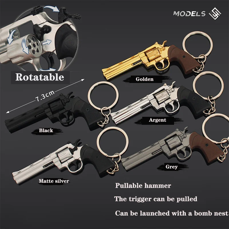 7cm Detachable Colt 357 Revolv - огляд і ціна Model Kit Revolver