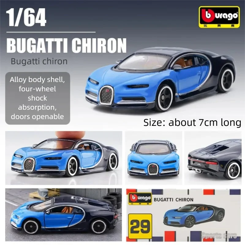 Bburago 1:64 Diecast Car Model - огляд і ціна Model Kit Porsche 911