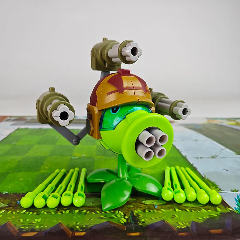 Plants Vs Zombies 7 Hole Gatli - огляд і ціна Model Kit Zombie