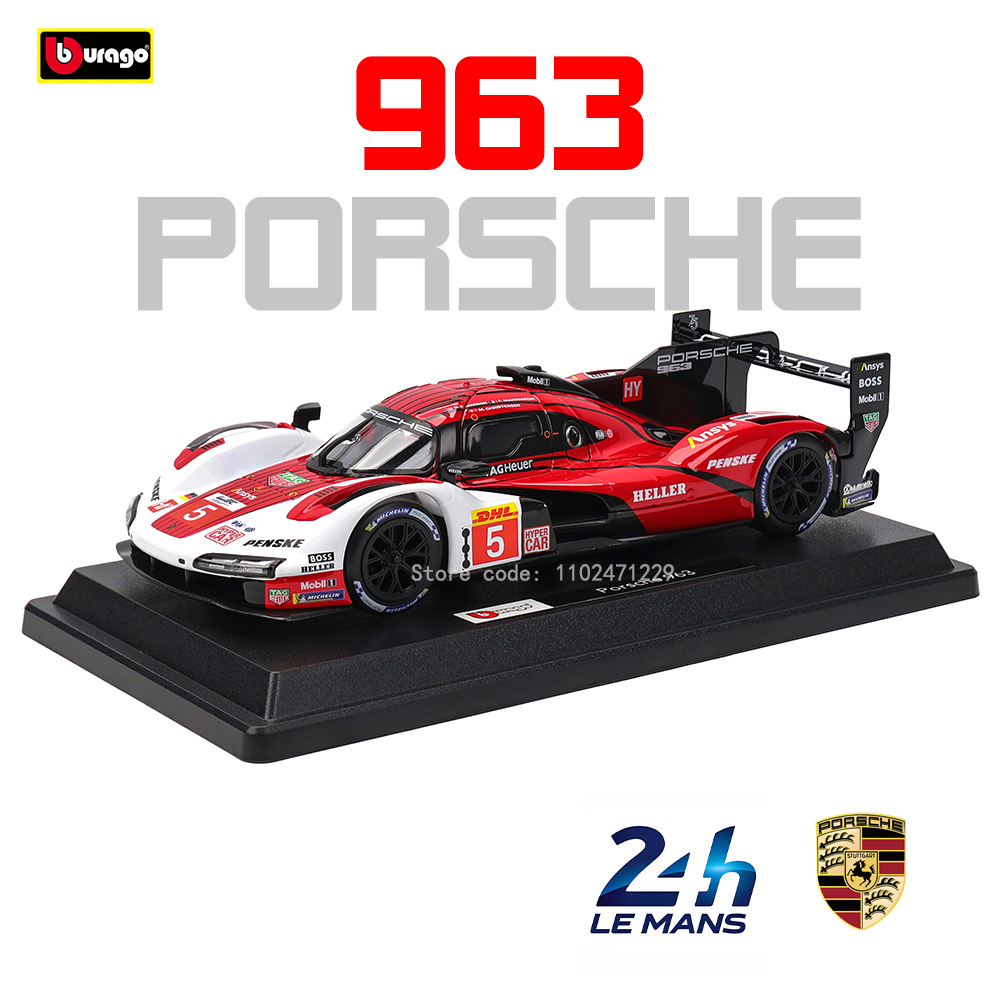 Bburago 1:24 Porsche 963 24 al - огляд і ціна Model Kit Porsche 911