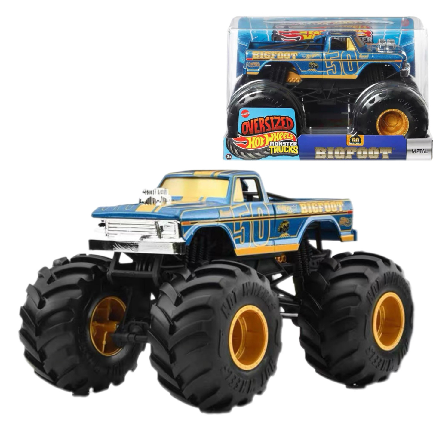 Hot Wheels Monster Trucks Bigf - огляд і ціна Hot Wheels Car Monster Trucks