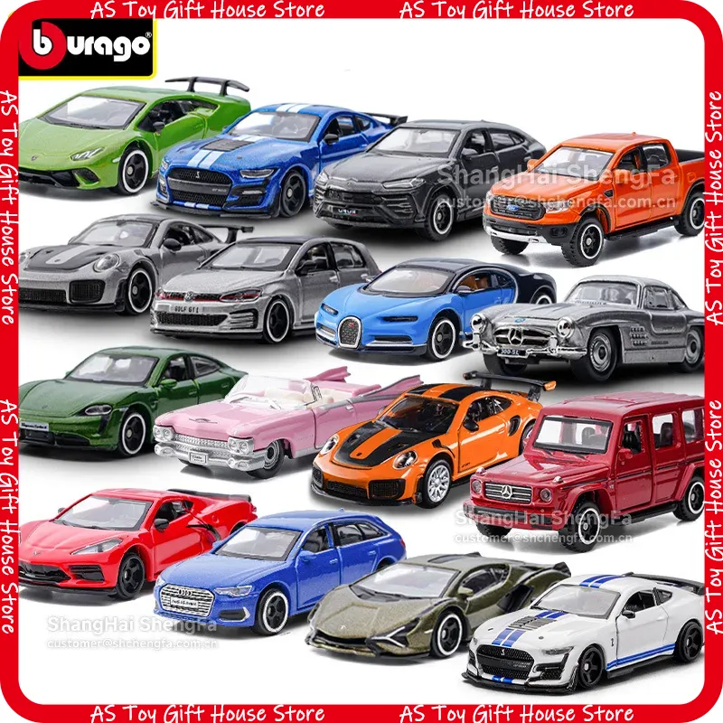 1/64 Bburago Alloy Diecast Car - огляд і ціна Model Kit Porsche 911