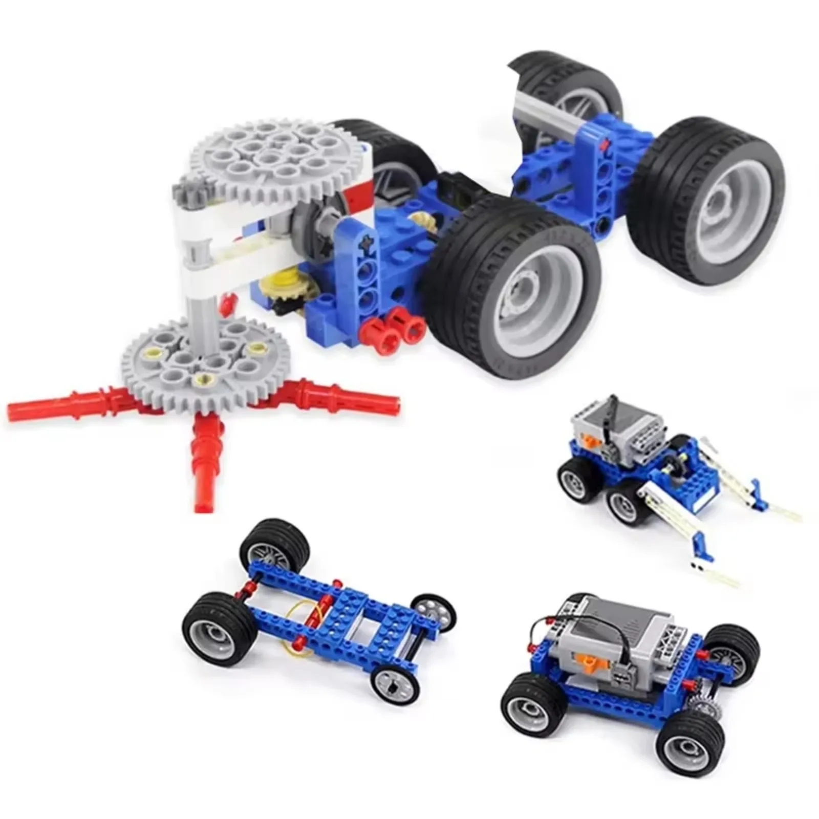 396PCS Technical MOC Building  - огляд і ціна Model Kit Chemistry