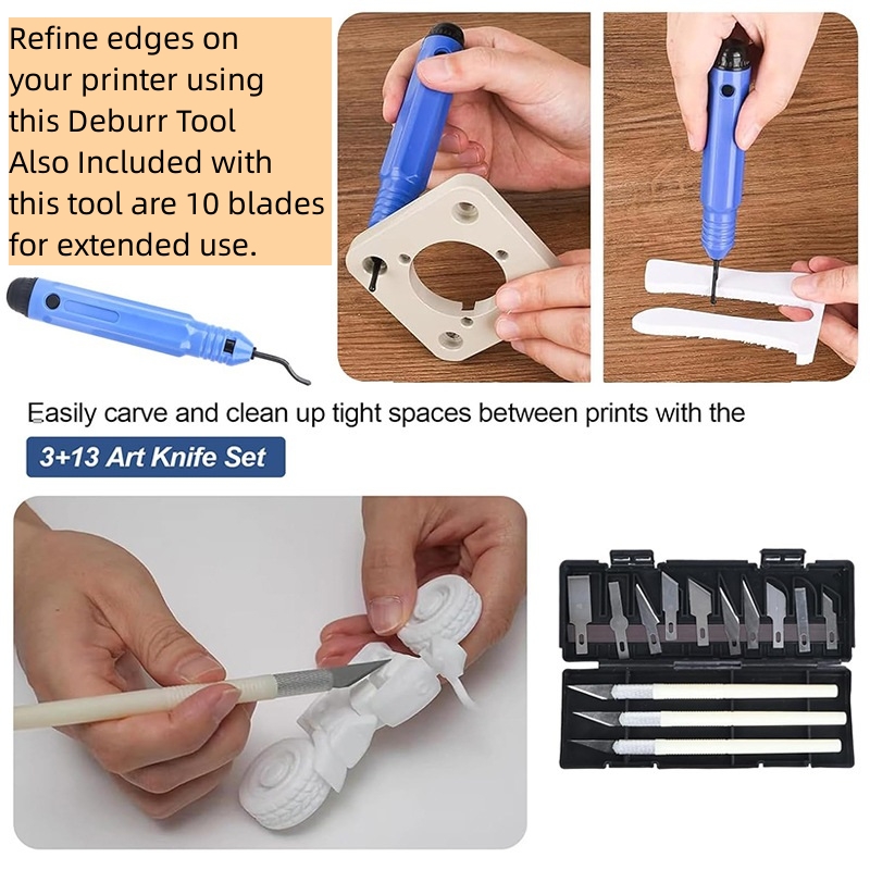 38 Pcs 3D Model Grinding Tool  - огляд і ціна Model Kit Cutter