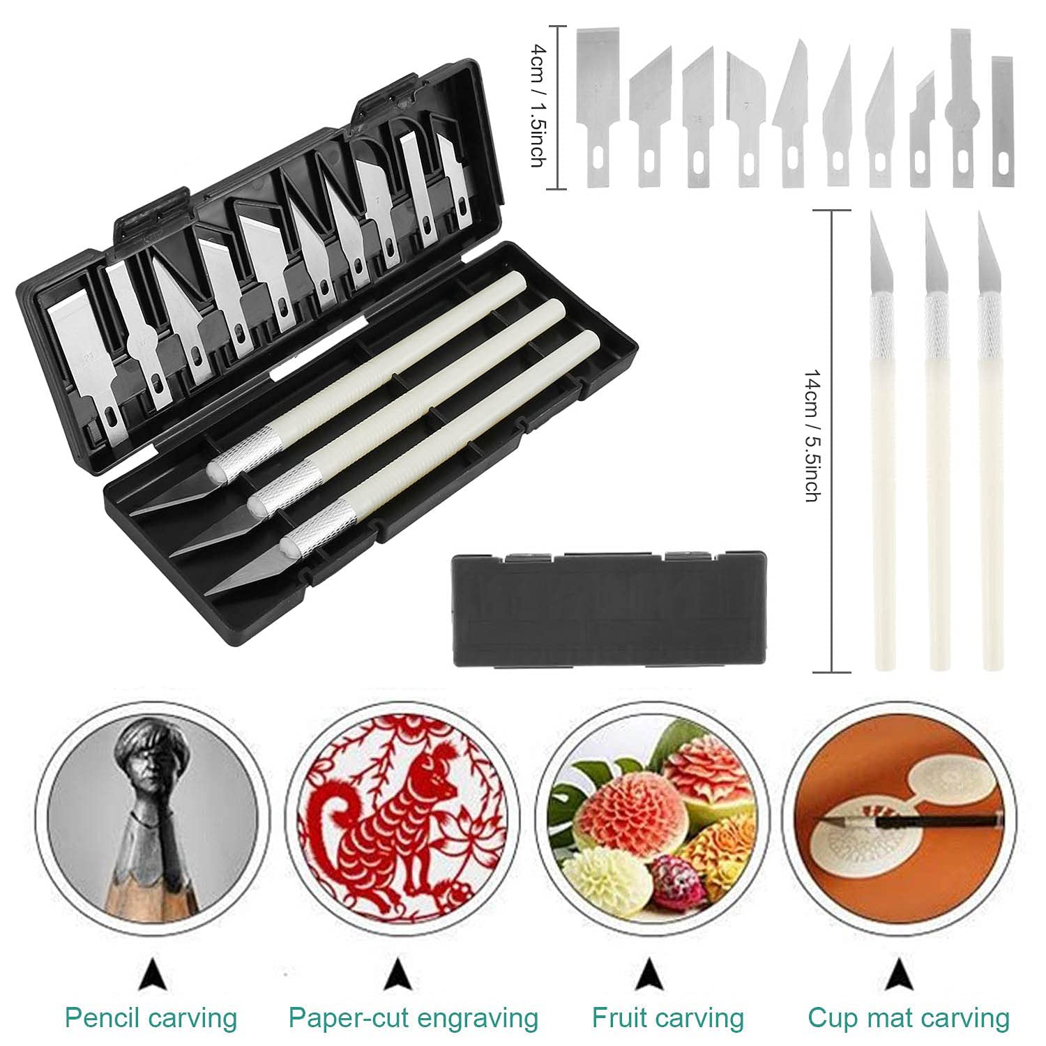 38 Pcs 3D Model Grinding Tool  - огляд і ціна Model Kit Cutter