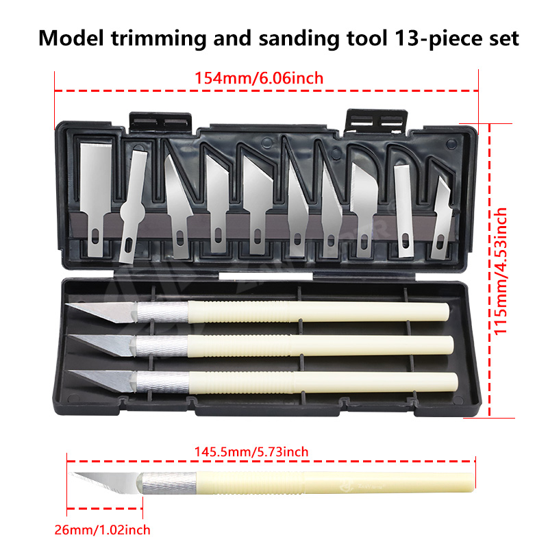 3D Model Grinding Tool Deburri - огляд і ціна Model Kit Cutter