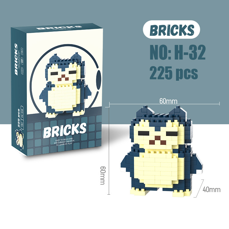 Pokemon Micro Building Blocks  - огляд і ціна Model Kit Simulator
