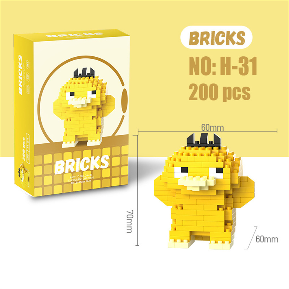 Pokemon Micro Building Blocks  - огляд і ціна Model Kit Simulator