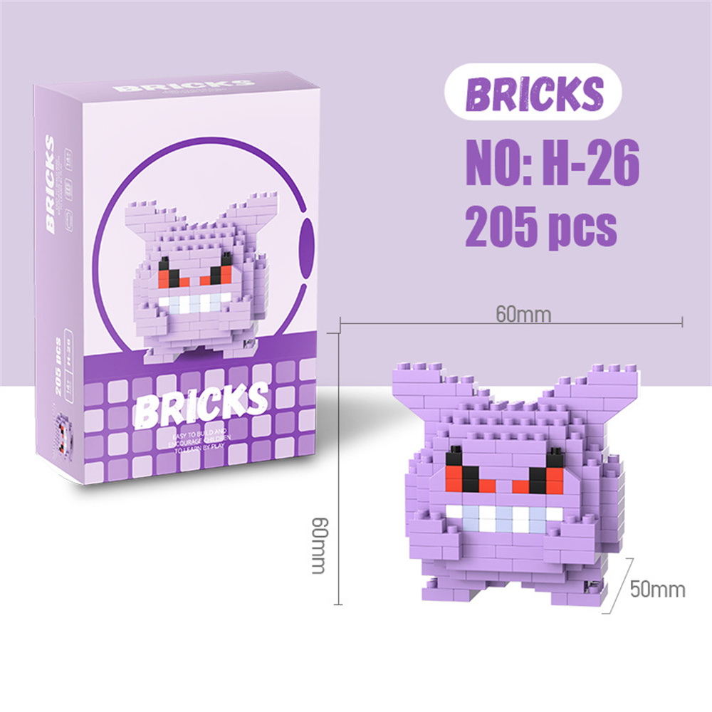 Pokemon Micro Building Blocks  - огляд і ціна Model Kit Simulator