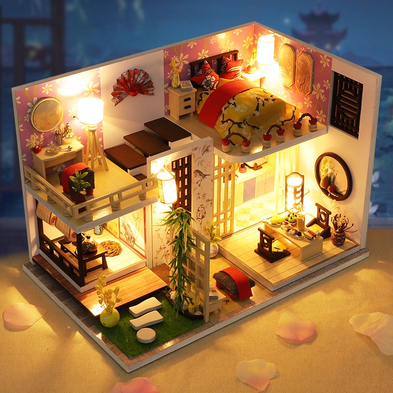DIY Japanese Style Loft Villa  - огляд і ціна Model Kit House