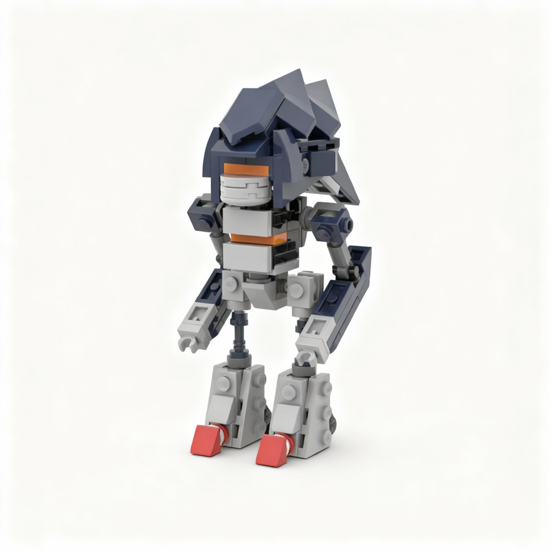 134pcs MOC Mecha Sonic Mk Ii H - огляд і ціна Model Kit Sonic