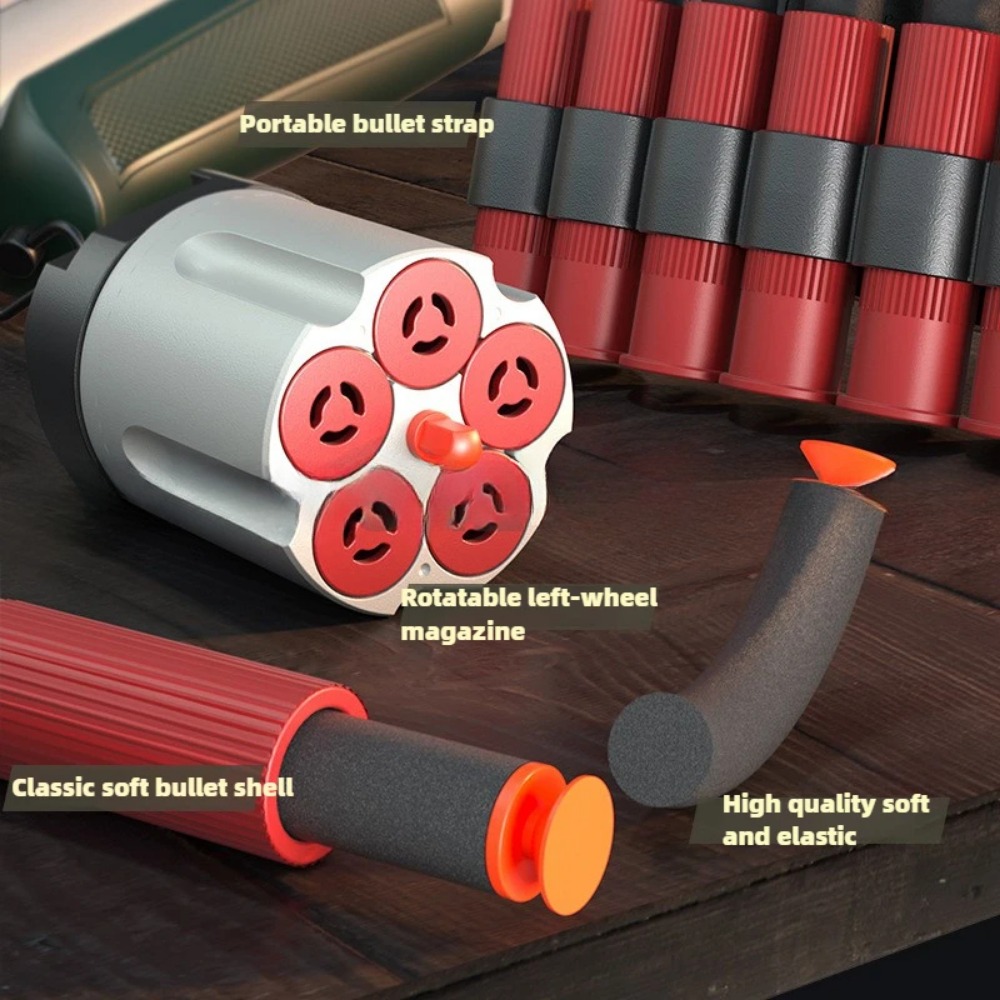 Manually Loaded Soft Bullet Sh - огляд і ціна Model Kit Revolver