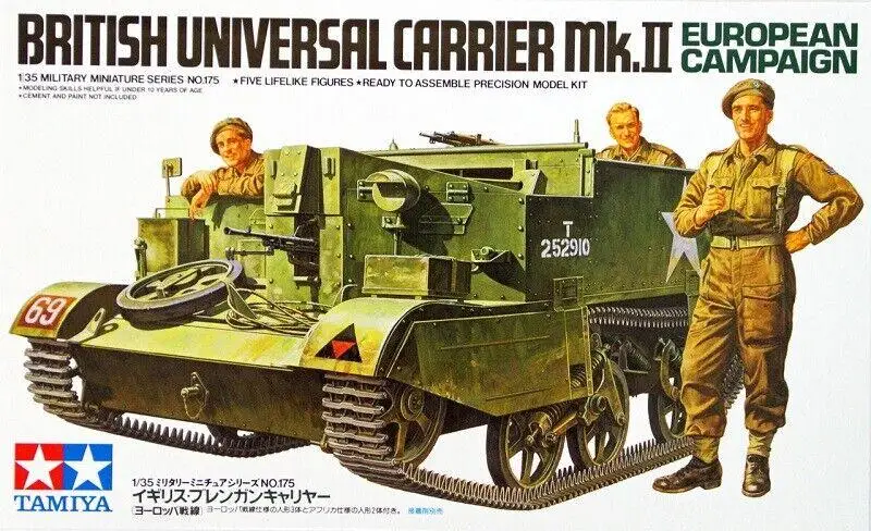 Tamiya 35175 1/35 Model Kit Br - огляд і ціна Model Kit Simulator