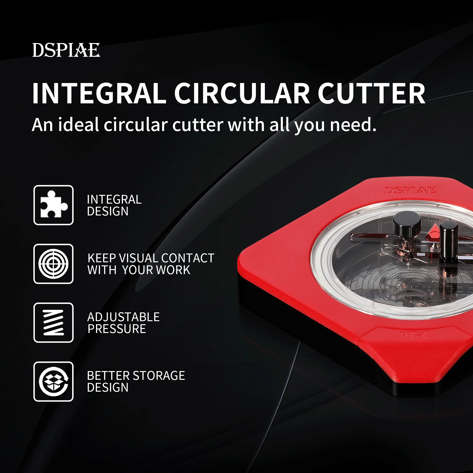 New DSPIAE PT-C Integral Circu - огляд і ціна Model Kit Cutter