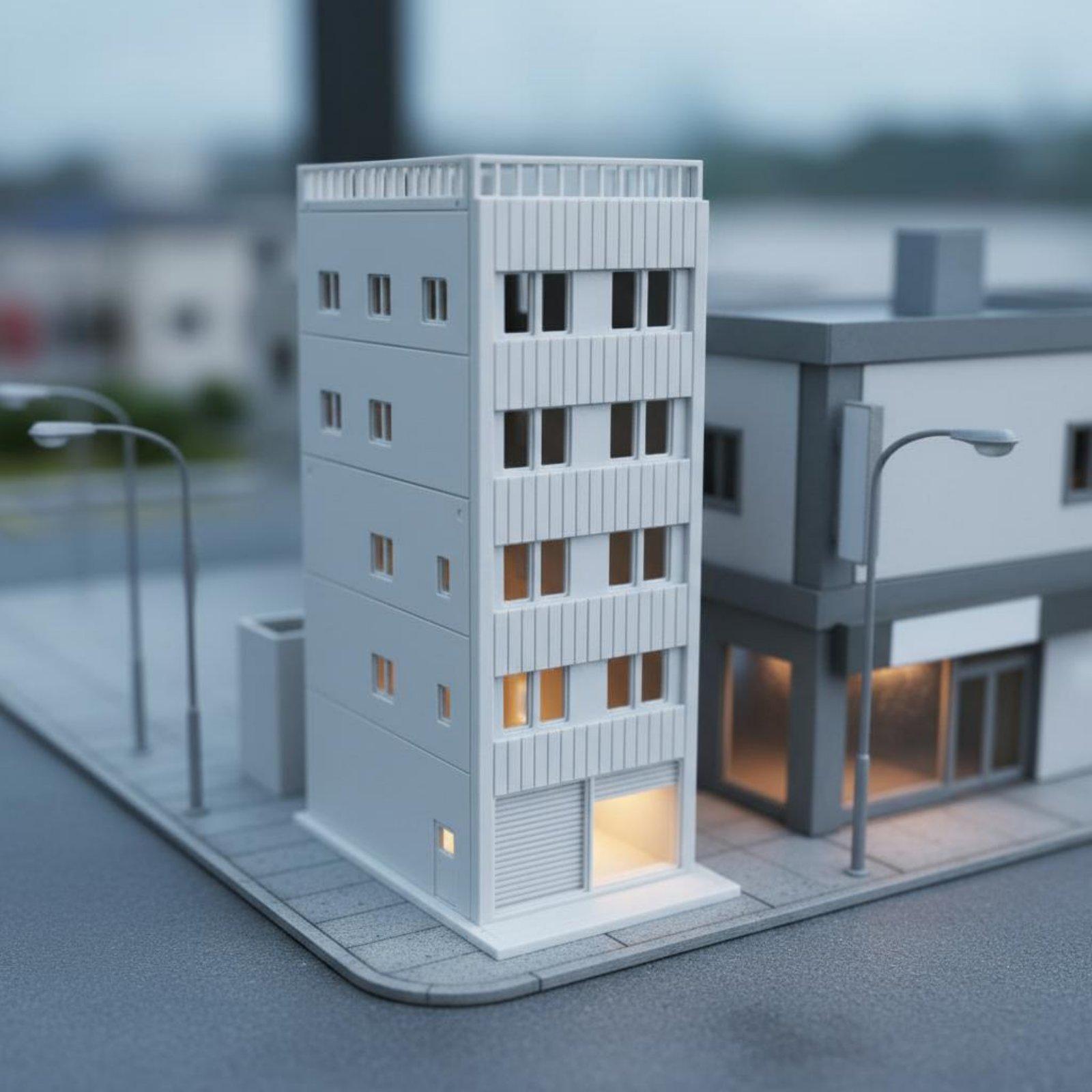 Building Assembly Miniature Ja - огляд і ціна Model Kit House