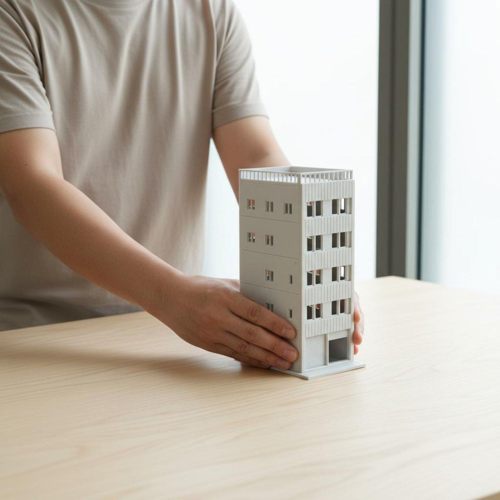 Building Assembly Miniature Ja - огляд і ціна Model Kit House