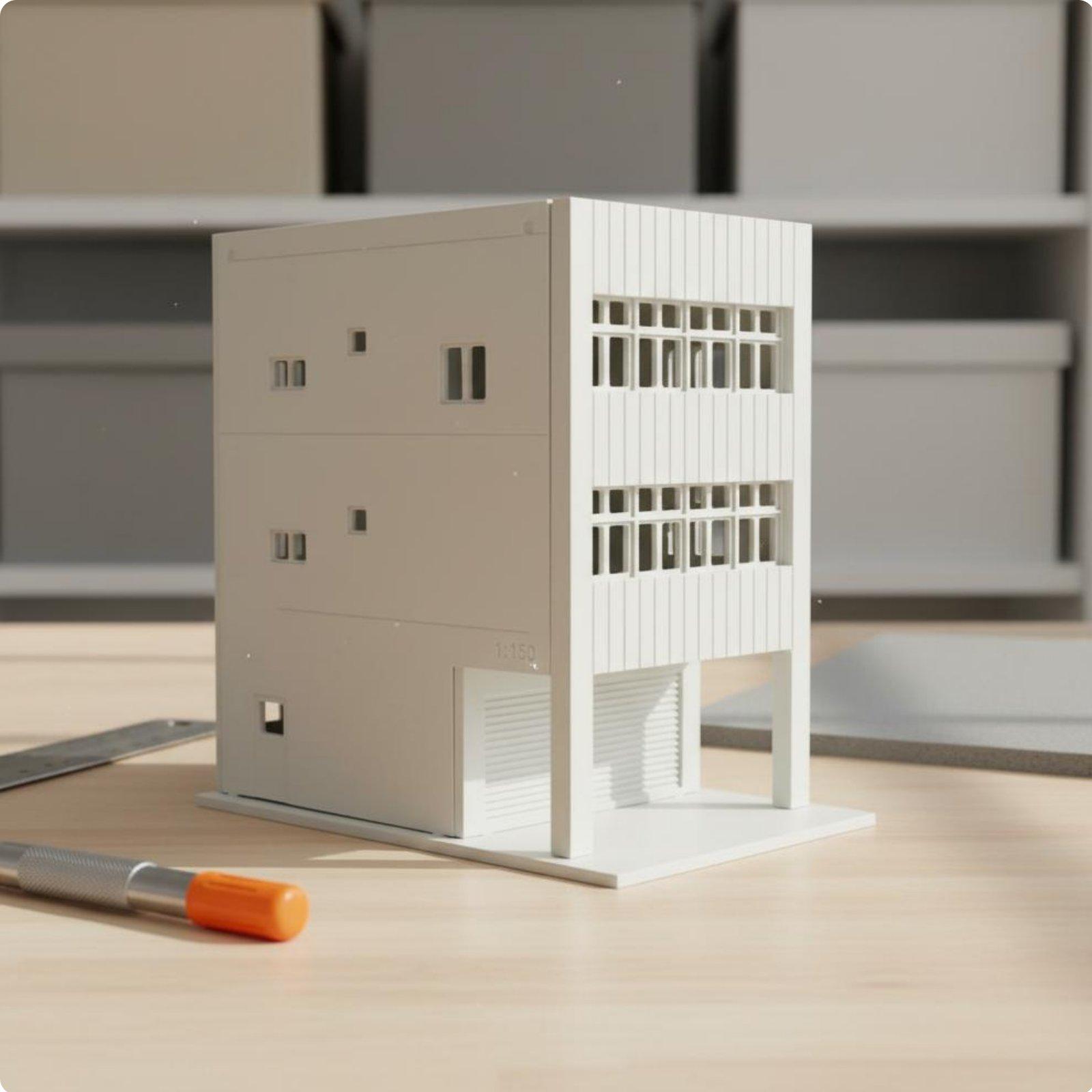 Building Assembly Miniature Ja - огляд і ціна Model Kit House