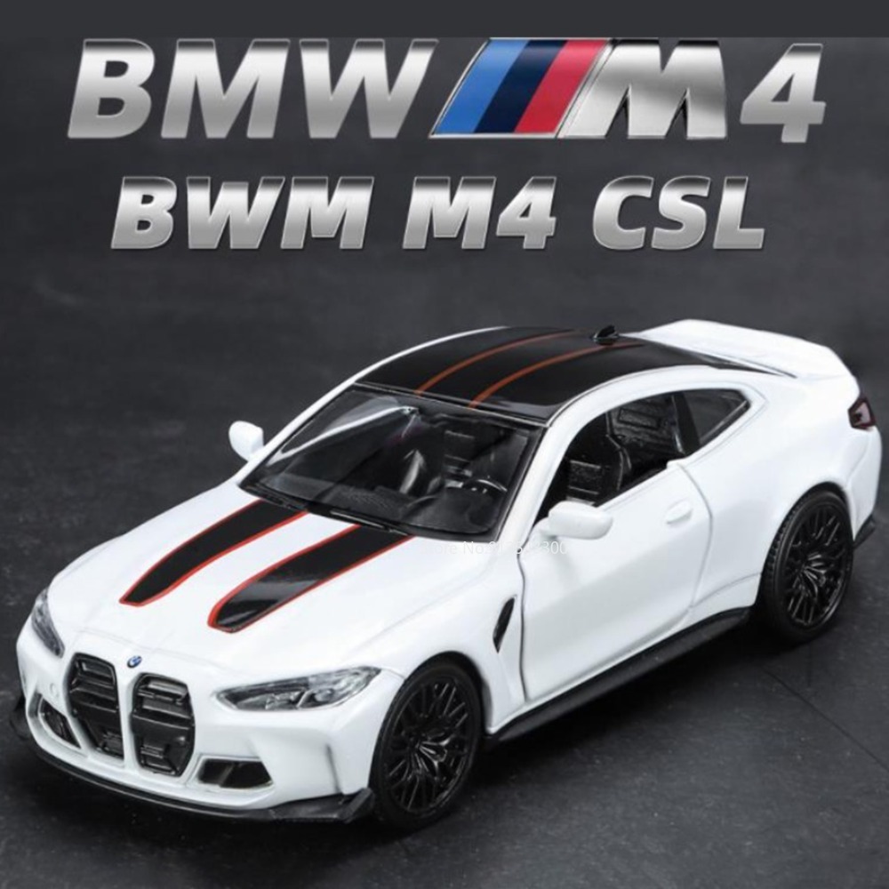 1/36 BMW M4 CSL Alloy Toys Car - огляд і ціна Model Kit Porsche 911