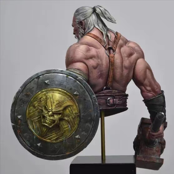 1/12  Resin Model Bust GK， Una - огляд і ціна Model Kit Zombie