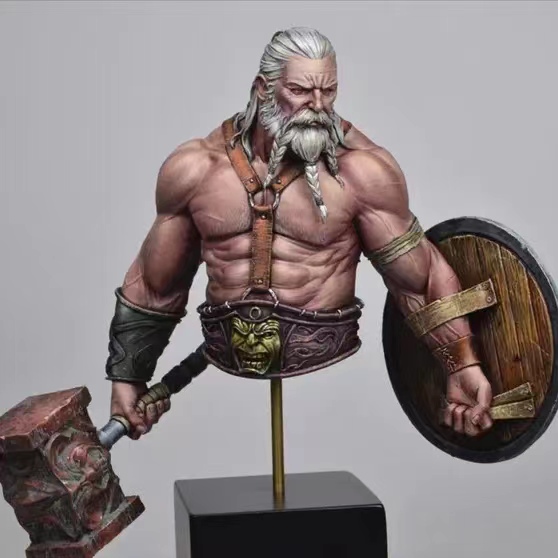 1/12  Resin Model Bust GK， Una - огляд і ціна Model Kit Zombie