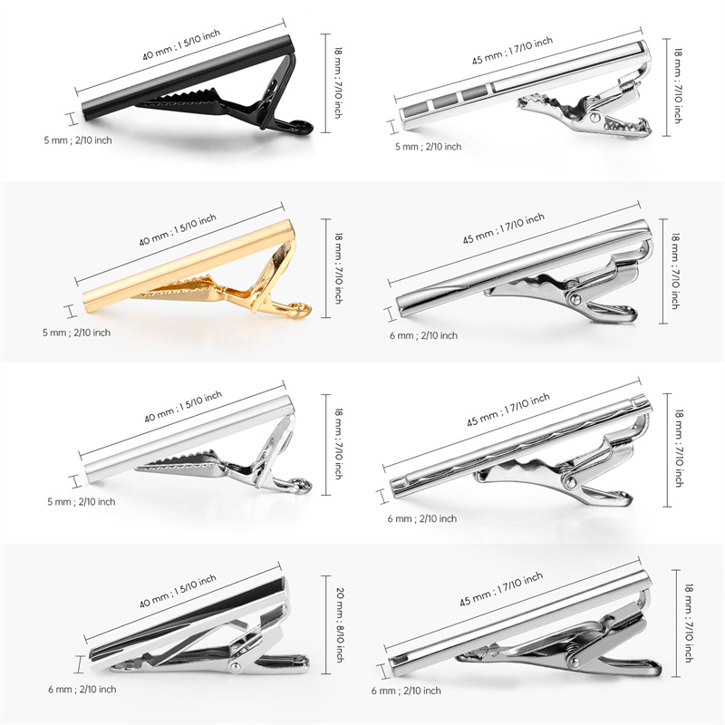 8 PCS Short Tie Clips Set With - огляд і ціна Model Kit Iron Man