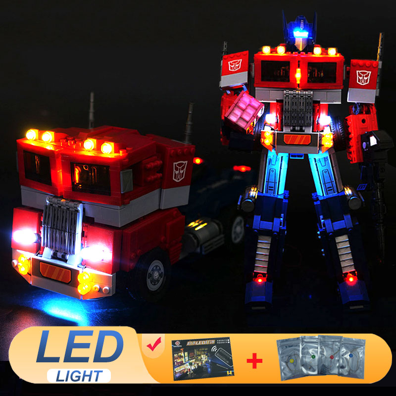 LED Light Kit For LEGO 10302 O - огляд і ціна Model Kit Optimus Prime