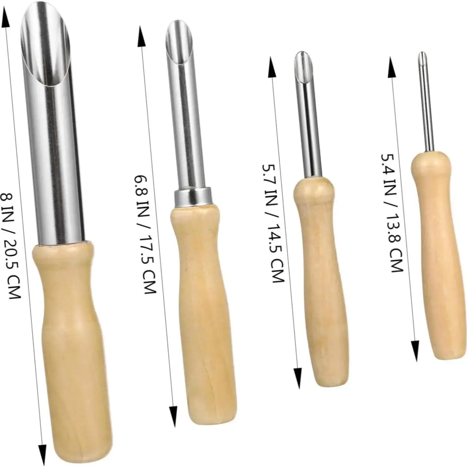 Essential 4-Piece Wooden Potte - огляд і ціна Model Kit Cutter