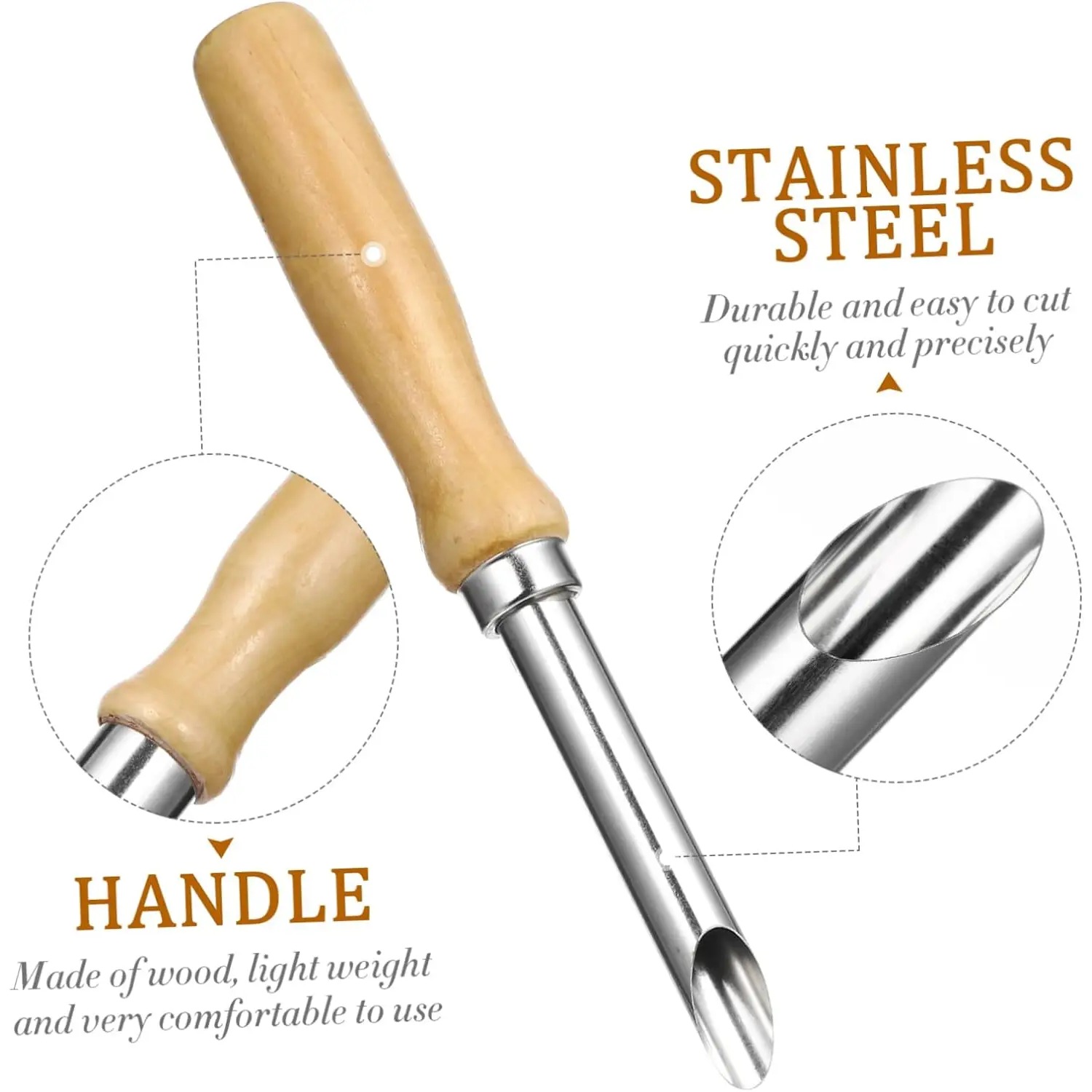 Essential 4-Piece Wooden Potte - огляд і ціна Model Kit Cutter