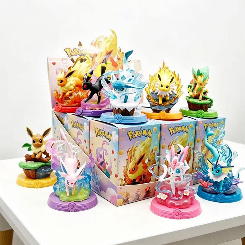 8 style Pokémon Action Doll Pi - огляд і ціна Model Kit Pokemon