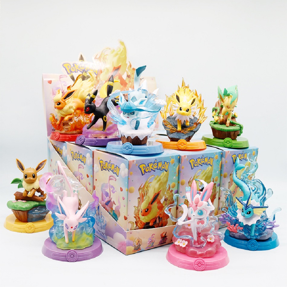 8 style Pokémon Action Doll Pi - огляд і ціна Model Kit Pokemon
