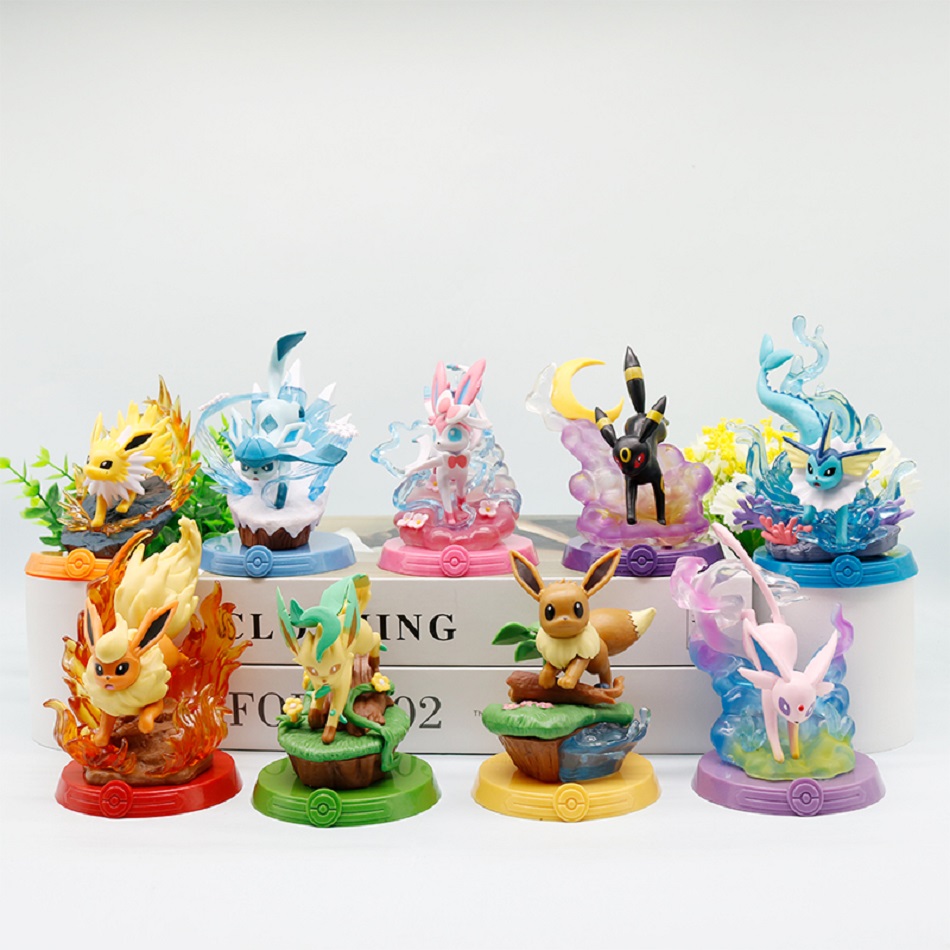 8 style Pokémon Action Doll Pi - огляд і ціна Model Kit Pokemon