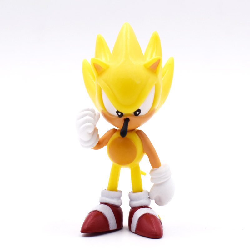 6Pieces/Set Sonic Action Figur - огляд і ціна Model Kit Sonic